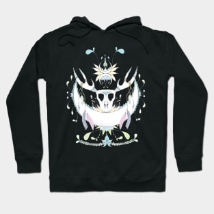 Pastel Deer Skull Hoodie